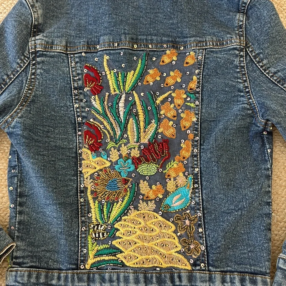 Antica Sartoria by Giacomo Cirque Jean Jacket - Picture 5 of 5